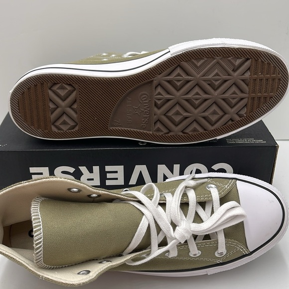 Converse WMNS CTAS LIFT HI
MOSSY SLOTH/WHITE/BLACK A07571F Platforms Sneakers - Picture 6 of 16